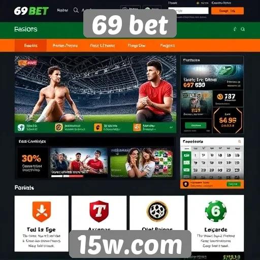 Funcionalidades do site 69 bet em destaque